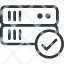 serverdatabase-data-store-check-icon