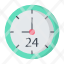 service-support-service-hours-clock-icon