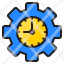 setting-time-management-clock-gear-icon