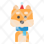 shiba-dog-animal-christmas-avatar-icon