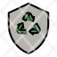 shield-ecology-recycle-recycling-protect-icon
