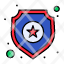 shield-police-star-sign-icon