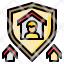 shield-security-protect-home-man-icon