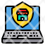 shield-store-protect-laptop-commerce-icon