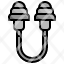 shooting-filloutline-ear-plug-headset-security-icon