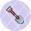 shovel-break-ground-dig-gardening-spade-tool-work-icon-icons-icon