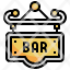 signboard-filloutline-bar-pub-restaurant-wooden-icon