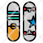 skateboard-cruiser-sport-skate-extreme-icon