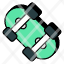 skateboard-rollerblade-skating-adventure-board-equipment-icon