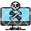 skull-computer-alert-icon