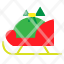 sled-christmas-xmas-santa-gift-holiday-icon
