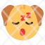 sleeping-dog-animal-wildlife-emoji-face-icon