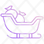 sleigh-christmas-sledge-sled-santa-snow-winter-icon
