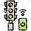 smart-control-filloutline-traffic-lights-internet-of-things-smartphone-technology-icon