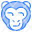 smart-monkey-animal-wildlife-pet-face-icon