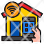 smarthome-home-wifi-mobilephone-house-icon