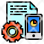 smartphone-file-document-gear-icon