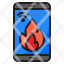 smartphone-fire-mobilephone-warning-wifi-icon