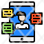 smartphone-man-video-call-chat-bubbles-icon