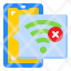 smartphone-mobilephone-application-wifi-not-connect-icon