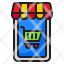 smartphone-mobilephone-online-store-shopping-cart-icon