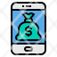 smartphone-money-bag-app-saving-investment-icon