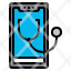 smartphone-stethoscope-healthcare-medical-icon