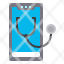 smartphone-stethoscope-healthcare-medical-icon