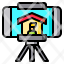 smartphone-work-home-online-house-icon
