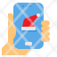smartphone-xmas-christmas-message-hand-icon
