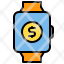 smartwatch-cash-payment-icon