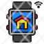 smartwatch-home-signal-smarthome-wifi-icon