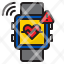 smartwatch-notification-heart-rate-warning-alert-icon