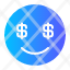smile-money-emoticon-smileys-dollars-face-eyes-interface-icon