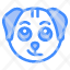 smirk-dog-animal-wildlife-emoji-face-icon