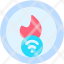 smoke-detector-sensor-fire-wifi-signal-security-internet-icon
