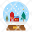 snow-globe-christmas-ornament-decoration-icon