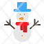 snow-man-christmas-xmas-winter-icon