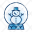snow-snowglobe-snowman-man-decorate-decoration-icon