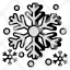 snowflake-flake-snowdrift-sleet-snow-crystal-icon