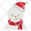 snowman-snow-winter-christmas-avatar-icon