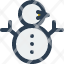 snowman-snow-winter-icon