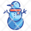 snowman-xmas-winter-christmas-cool-icon