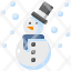 snowmanxmas-winter-snow-christmas-cold-weather-scarf-cap-hat-icon
