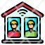 social-network-smartphone-home-video-conference-online-meeting-icon