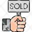sold-soldestate-house-property-real-sign-hand-icon