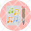 songwriter-lyric-music-rhythm-icon