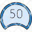 speed-limit-traffic-sign-road-distance-icon