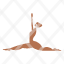split-yoga-gymnastic-icon