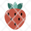 spring-strawberry-food-fruit-organic-vegan-icon
